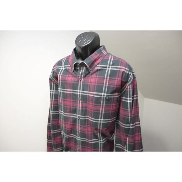 ORVIS Country Shirt Rugged Plaid Button Up Long Sleeve Mens Size 2XL XXL - Picture 3 of 7